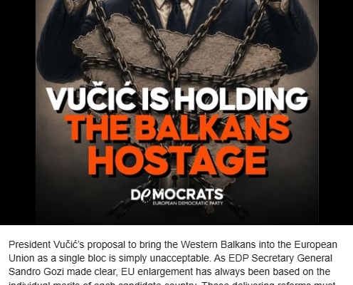 EDP   Vuçiqi po e mban peng Ballkanin 